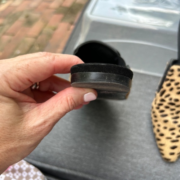 Jenni Kayne Pony Hair Mule Cheetah Print Size 9 - Picture 3 of 6